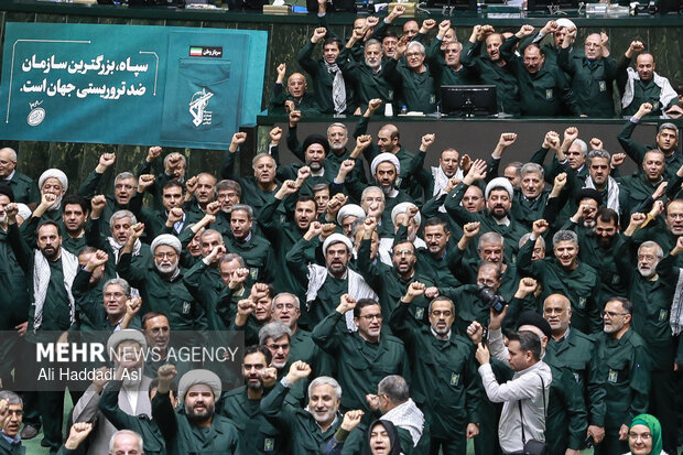 Iranian Parliament’s open session on Bahman 12
