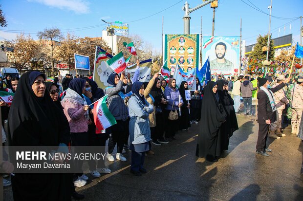 مراسم گرامیداشت یوم الله ۱۲ بهمن در بجنورد