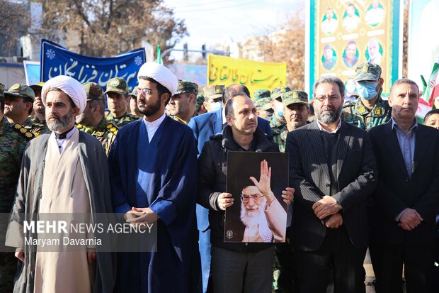 مراسم گرامیداشت یوم الله ۱۲ بهمن در بجنورد