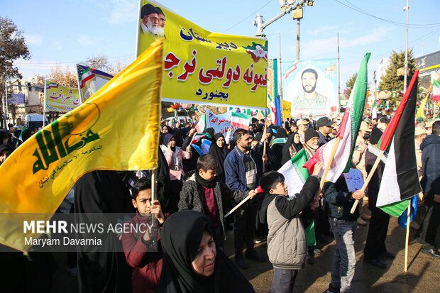 مراسم گرامیداشت یوم الله ۱۲ بهمن در بجنورد