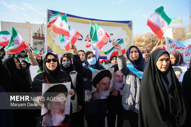 مراسم گرامیداشت یوم الله ۱۲ بهمن در بجنورد