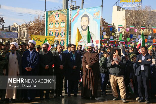 مراسم گرامیداشت یوم الله ۱۲ بهمن در بجنورد