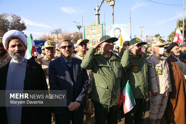 مراسم گرامیداشت یوم الله ۱۲ بهمن در بجنورد