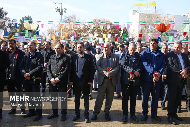 مراسم گرامیداشت یوم الله ۱۲ بهمن در بجنورد