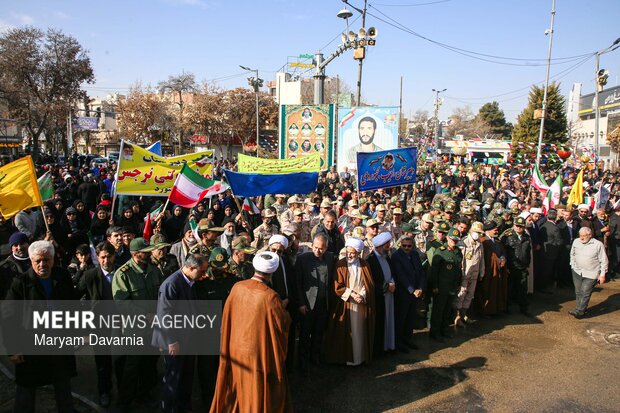 مراسم گرامیداشت یوم الله ۱۲ بهمن در بجنورد