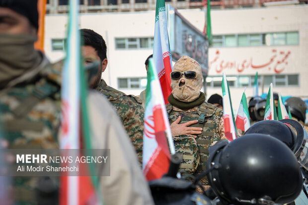 رژه اقتدار موتوری نیروهای مسلح خراسان رضوی