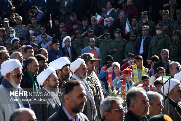 آیین گرامیداشت یوم الله ۱۲ بهمن در بیرجند