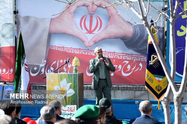 آیین گرامیداشت یوم الله ۱۲ بهمن در بیرجند