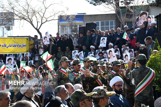 آیین گرامیداشت یوم الله ۱۲ بهمن در بیرجند