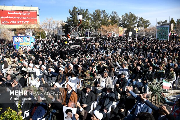 آیین گرامیداشت یوم الله ۱۲ بهمن در بیرجند