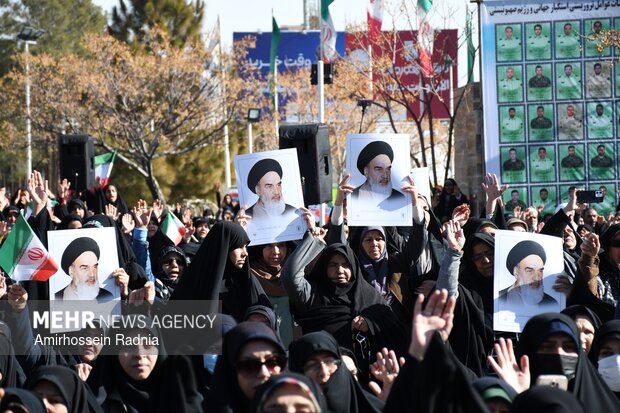 آیین گرامیداشت یوم الله ۱۲ بهمن در بیرجند