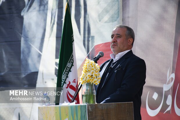 آیین گرامیداشت یوم الله ۱۲ بهمن در بیرجند