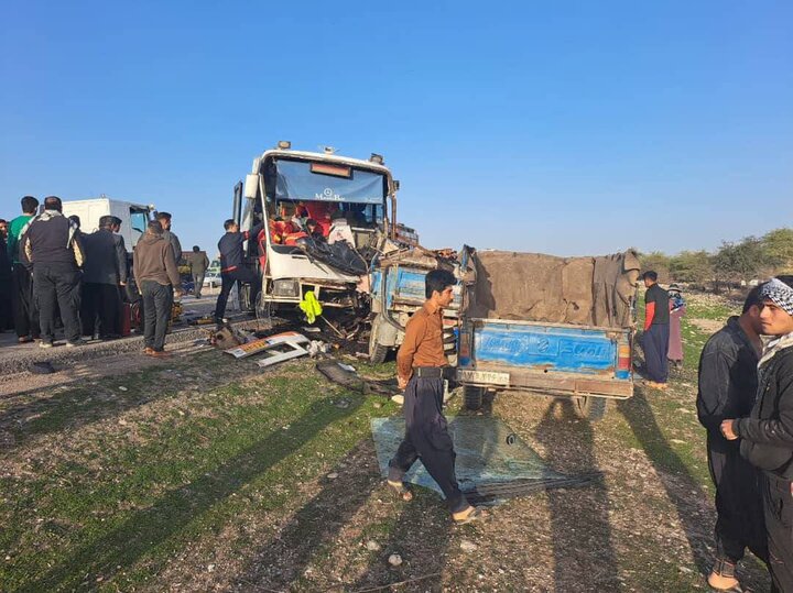 ۲ تصادف مرگبار در خوزستان در کمتر از ۲ ساعت