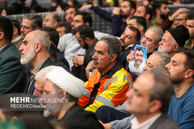 دیدار اقشار مختلف مردم با رهبر معظم انقلاب اسلامی