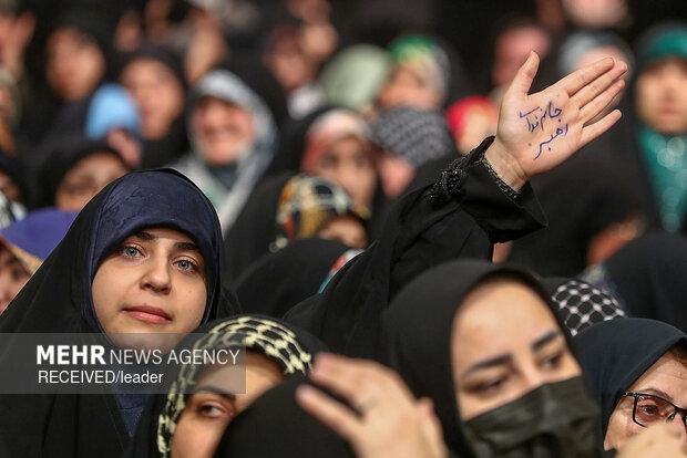 دیدار اقشار مختلف مردم با رهبر معظم انقلاب اسلامی