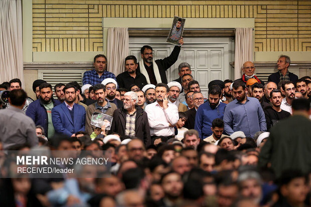 دیدار اقشار مختلف مردم با رهبر معظم انقلاب اسلامی