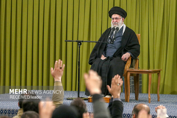 دیدار اقشار مختلف مردم با رهبر معظم انقلاب اسلامی