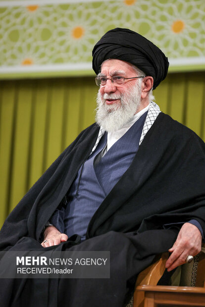 دیدار اقشار مختلف مردم با رهبر معظم انقلاب اسلامی