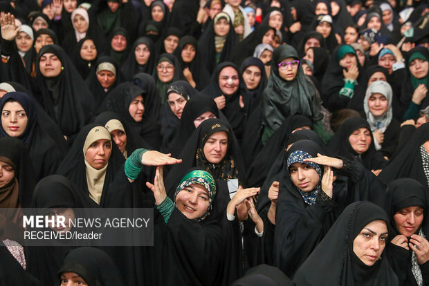 دیدار اقشار مختلف مردم با رهبر معظم انقلاب اسلامی