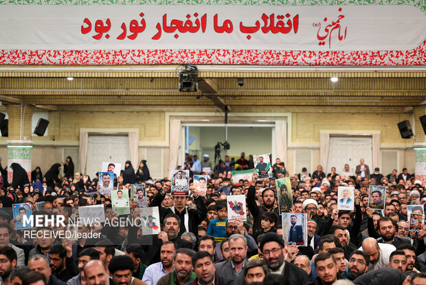 دیدار اقشار مختلف مردم با رهبر معظم انقلاب اسلامی