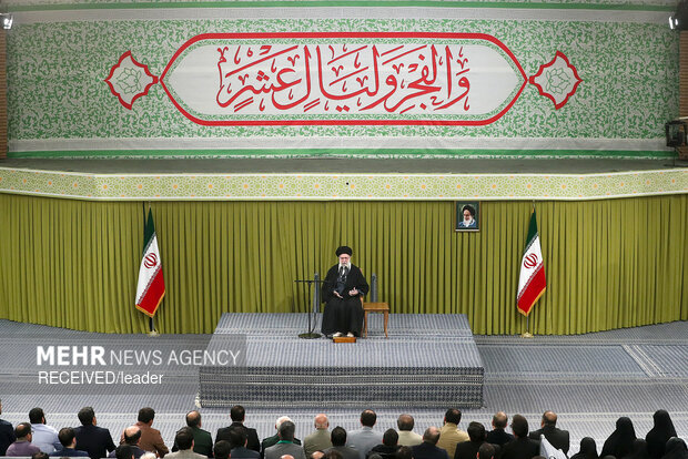 دیدار اقشار مختلف مردم با رهبر معظم انقلاب اسلامی