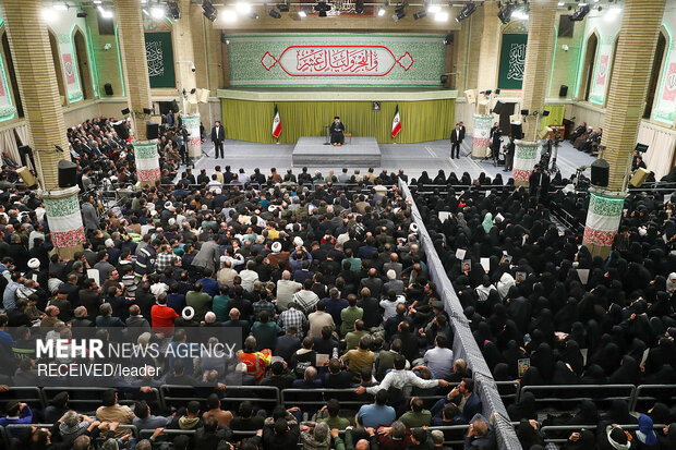 دیدار اقشار مختلف مردم با رهبر معظم انقلاب اسلامی