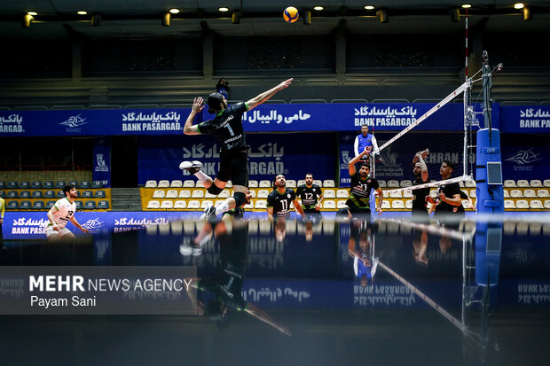 لیگ برتر والیبال - طبیعت اسلامشهر و مهرگان نور