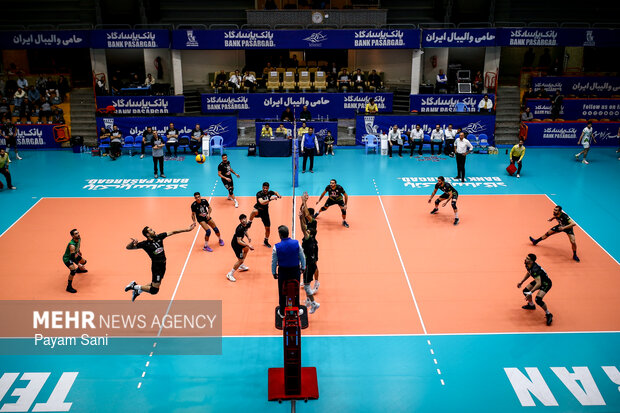 لیگ برتر والیبال - طبیعت اسلامشهر و مهرگان نور