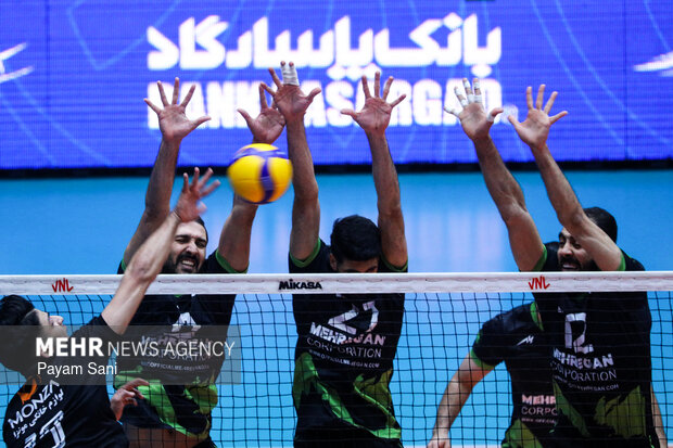 لیگ برتر والیبال - طبیعت اسلامشهر و مهرگان نور