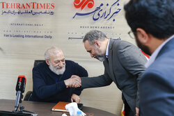 Mohammad-Javad Larijani tours MNA HQ in Tehran