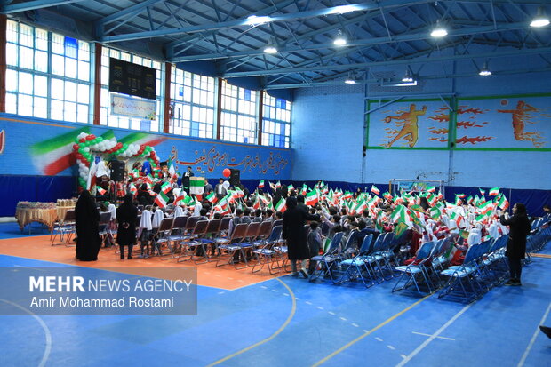 جشن نیمه شعبان و دهه فجر کودکستانی‌های ورامین