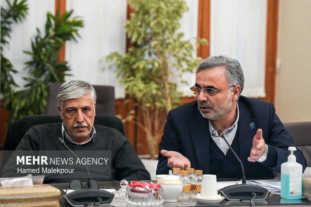 دیدار وزیر علوم و جمعی از رؤسای دانشگاه‌های سراسر کشور با رئیس مجلس