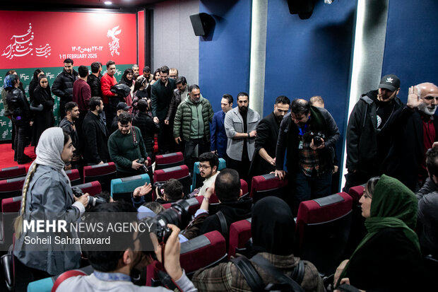 
Third day of the 44th Fajr Film Festival