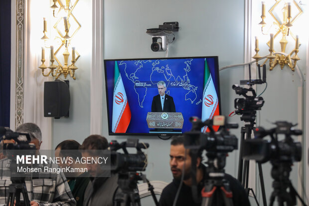 نشست خبری سخنگوی وزارت امور خارجه