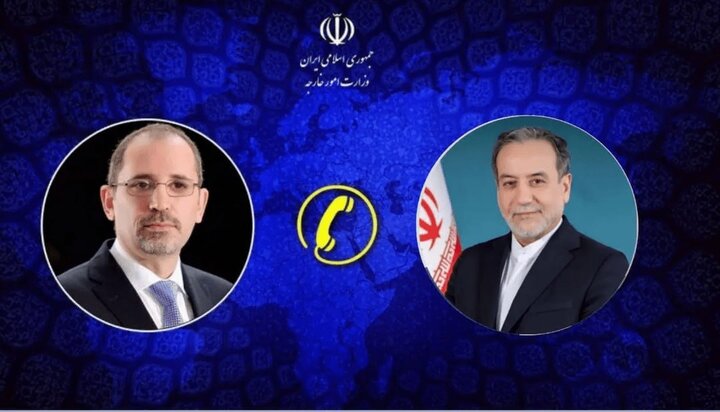 محادثة هاتفية بين وزيري خارجية إيران والأردن