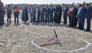 عملیات احداث روشنایی کمربندی اهرم آغاز شد