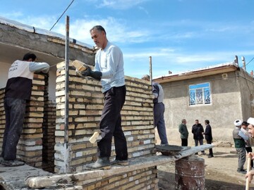 گروه جهادی ۳۱۳واحد دندی فعالیتهای گسترده در مناطق محروم انجام داده است