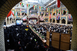اجتماع بزرگ حوزویان مشهد در دفاع از مقام عظمای ولایت