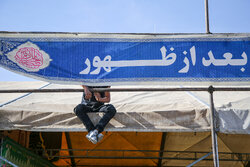 آماده سازی مواکب نیمه شعبان در قم