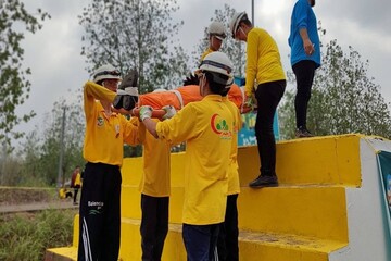 آغاز مسابقات «آماده» با حضور ۱۲۸ هزار دانش‌آموز امدادگر