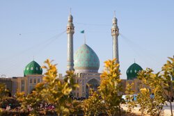 اقامه باشکوه نماز عید فطر در مسجد مقدس جمکران