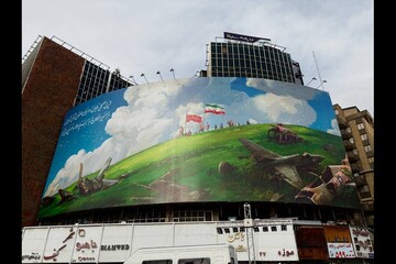 میدان ولیعصر (عج) بوی نیمه شعبان گرفت؛ او می‌آید