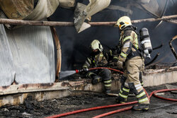 آتش‌نشانی:جانمایی غیر اصولی مواد آتش‌زا عامل وقوع حریق در نسیم‌شهر بود