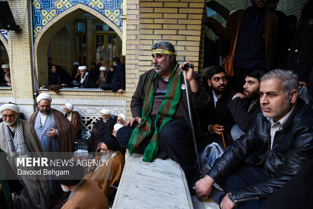 اجتماع حوزویان مشهد در دفاع از حریم ولایت