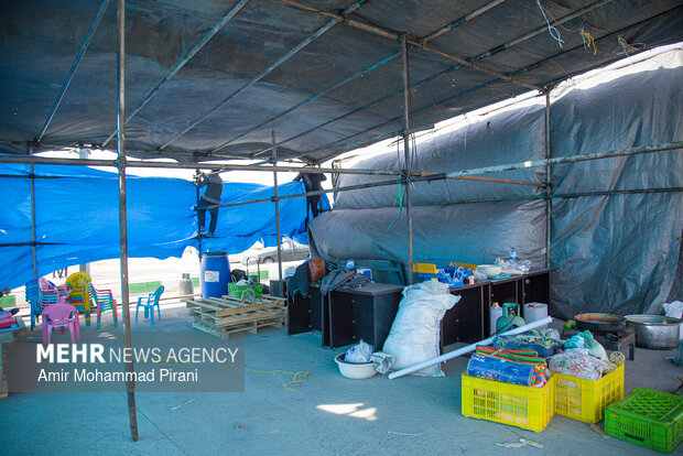 آماده سازی مواکب نیمه شعبان در قم