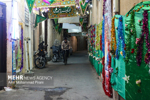 قم در آستانه نیمه‌شعبان غرق در نور و شور