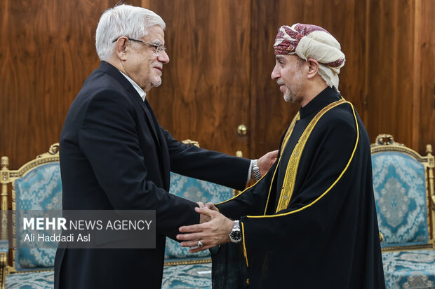 Iran’s VP Aref meeting with Omani envoy
