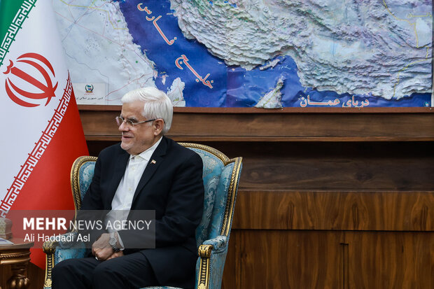 Iran’s VP Aref meeting with Omani envoy
