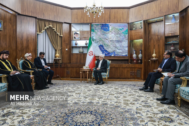 Iran’s VP Aref meeting with Omani envoy
