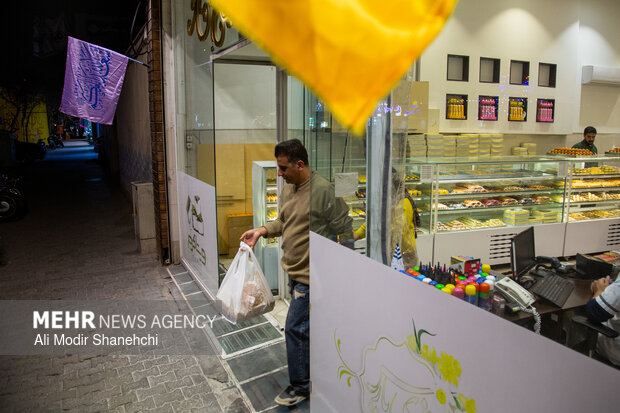 مشهد مقدس در آستانه نیمه شعبان